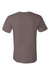 Bella + Canvas BC3001/3001 Mens Jersey Short Sleeve Crewneck T-Shirt Pebble Brown Flat Back