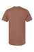 Bella + Canvas BC3001/3001 Mens Jersey Short Sleeve Crewneck T-Shirt Chestnut Brown Flat Back