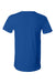 Bella + Canvas BC3005/3005 Mens Jersey Short Sleeve V-Neck T-Shirt True Royal Blue Flat Back