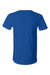 Bella + Canvas BC3005/3005/3655C Mens Jersey Short Sleeve V-Neck T-Shirt True Royal Blue Flat Back