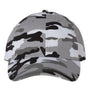 Valucap Hats Mens Adult Bio-Washed Classic Adjustable Dad Hat - Grey Camo