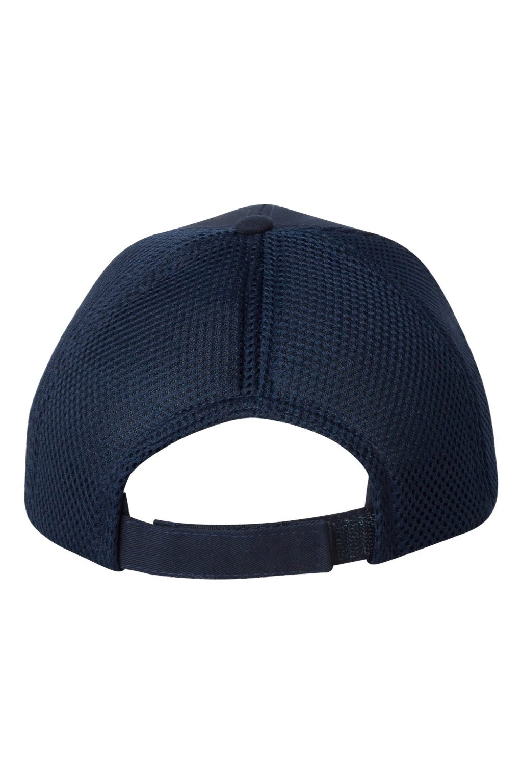 Valucap Hats 3200 Mens Spacer Mesh Back Adjustable Hat Navy Blue Flat Back