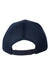 Valucap Hats 3200 Mens Spacer Mesh Back Adjustable Hat Navy Blue Flat Back