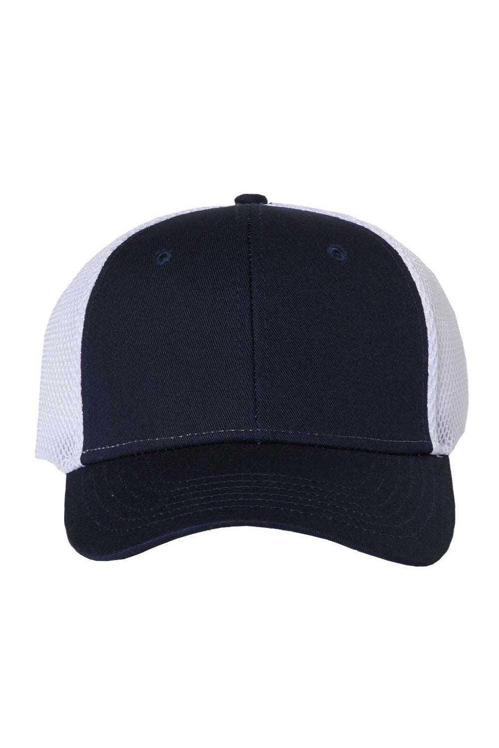 Sportsman 3200 Mens Navy Blue/White Spacer Mesh Back Adjustable Hat