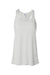 Bella + Canvas BC8800/8800 Womens Flowy Tank Top White Flat Front