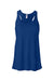 Bella + Canvas BC8800/8800 Womens Flowy Tank Top True Royal Blue Flat Front