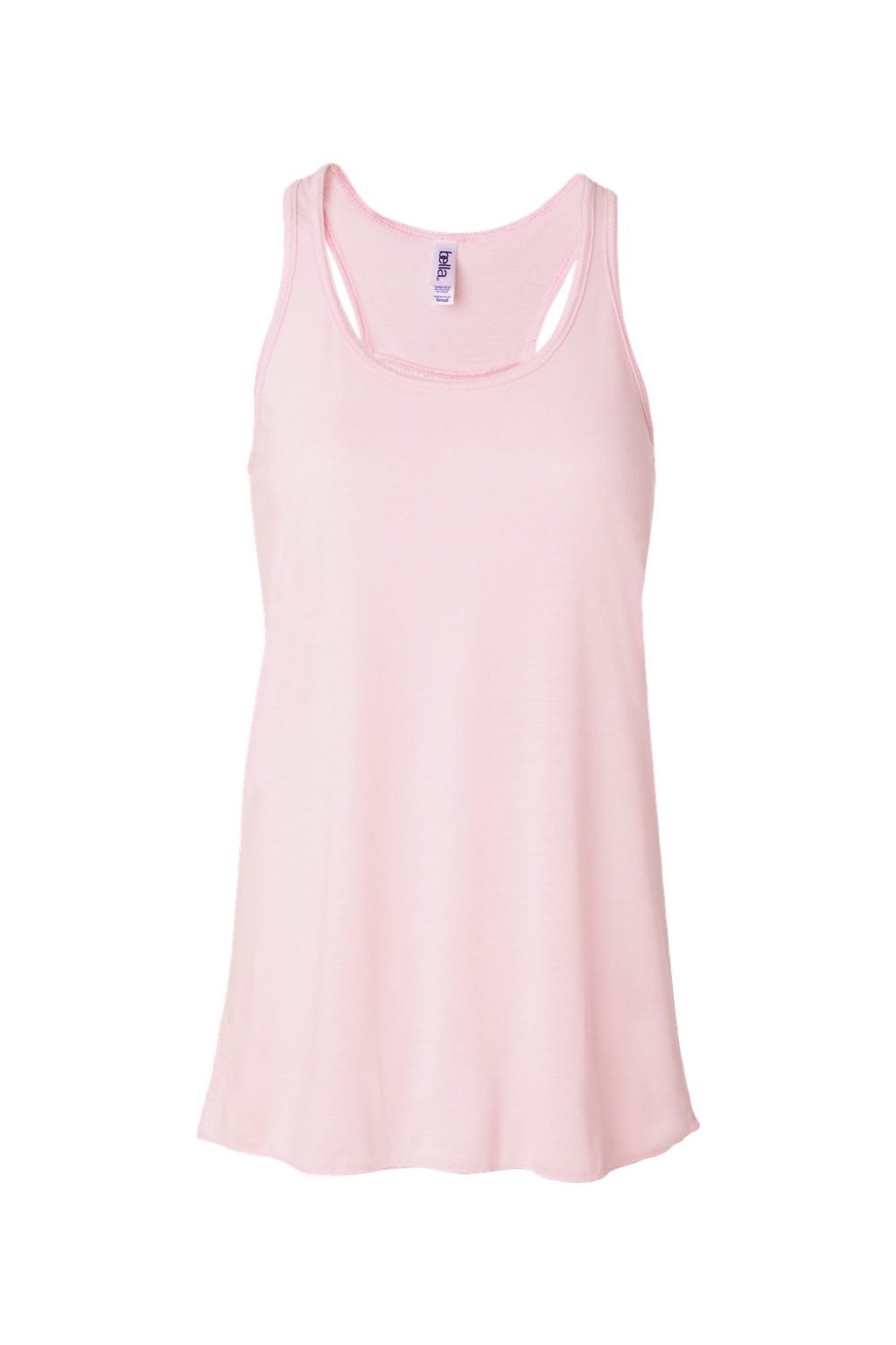 Bella + Canvas BC8800/8800 Womens Flowy Tank Top Soft Pink Flat Front