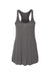 Bella + Canvas BC8800/8800 Womens Flowy Tank Top Heather Dark Grey Flat Front