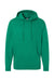Independent Trading Co. SS4500 Mens Hooded Sweatshirt Hoodie Heather Kelly Green Flat Front