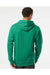 Independent Trading Co. SS4500 Mens Hooded Sweatshirt Hoodie Heather Kelly Green Model Back