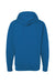Independent Trading Company SS4500 Mens Hooded Sweatshirt Hoodie w/ Pouch Pocket Heather Royal Blue Flat Back