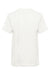 Next Level 3310 Youth Fine Jersey Short Sleeve Crewneck T-Shirt White Flat Back