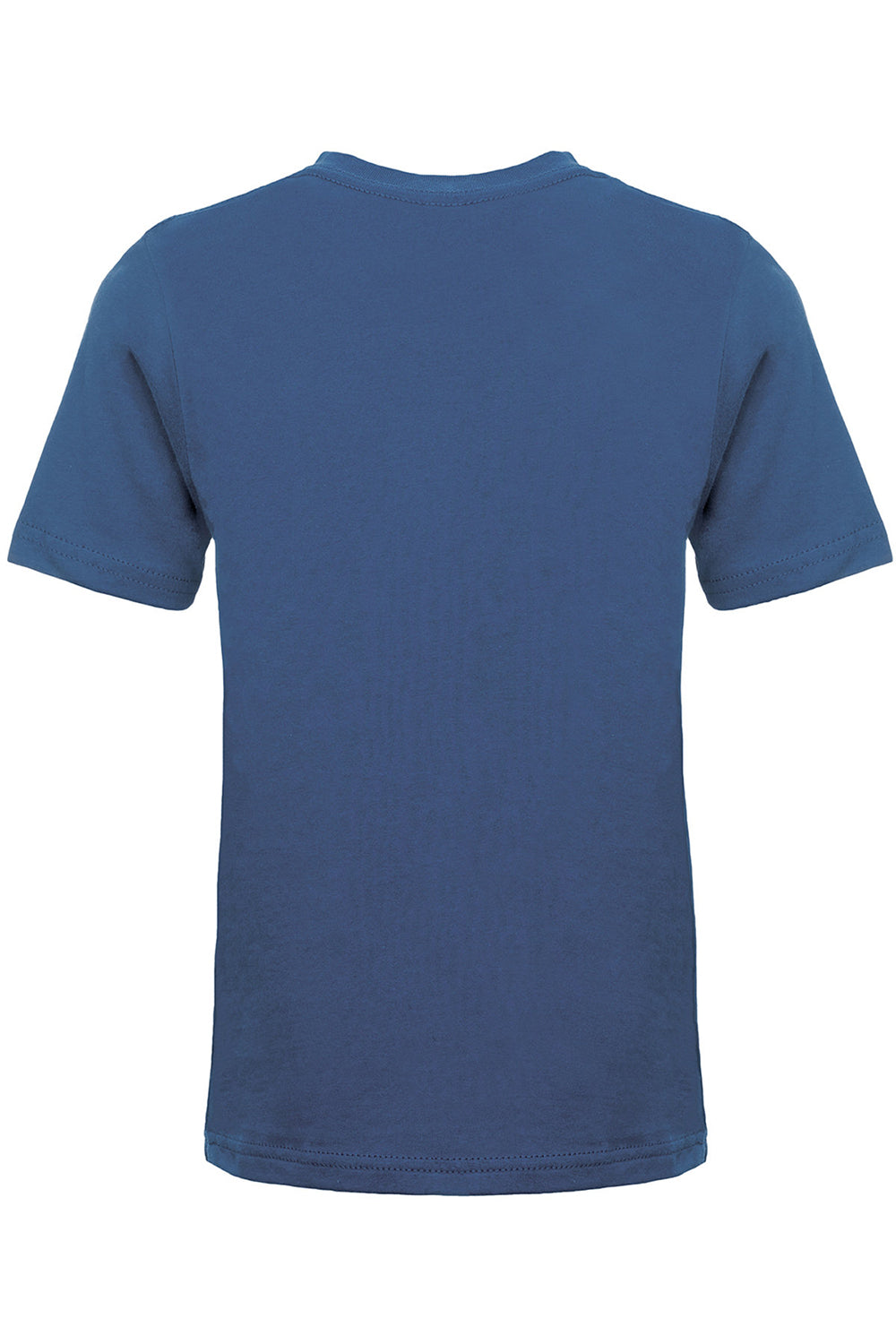 Next Level 3310 Youth Fine Jersey Short Sleeve Crewneck T-Shirt Royal Blue Flat Back