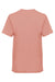 Next Level 3310 Youth Fine Jersey Short Sleeve Crewneck T-Shirt Desert Pink Flat Back