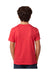 Next Level 3312 Youth CVC Jersey Short Sleeve Crewneck T-Shirt Red Model Back