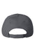Valucap Hats 6440 Mens Econ Adjustable Hat Charcoal Grey Flat Back