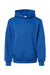 Badger 2454 Youth Performance Moisture Wicking Fleece Hooded Sweatshirt Hoodie Royal Blue Flat Front