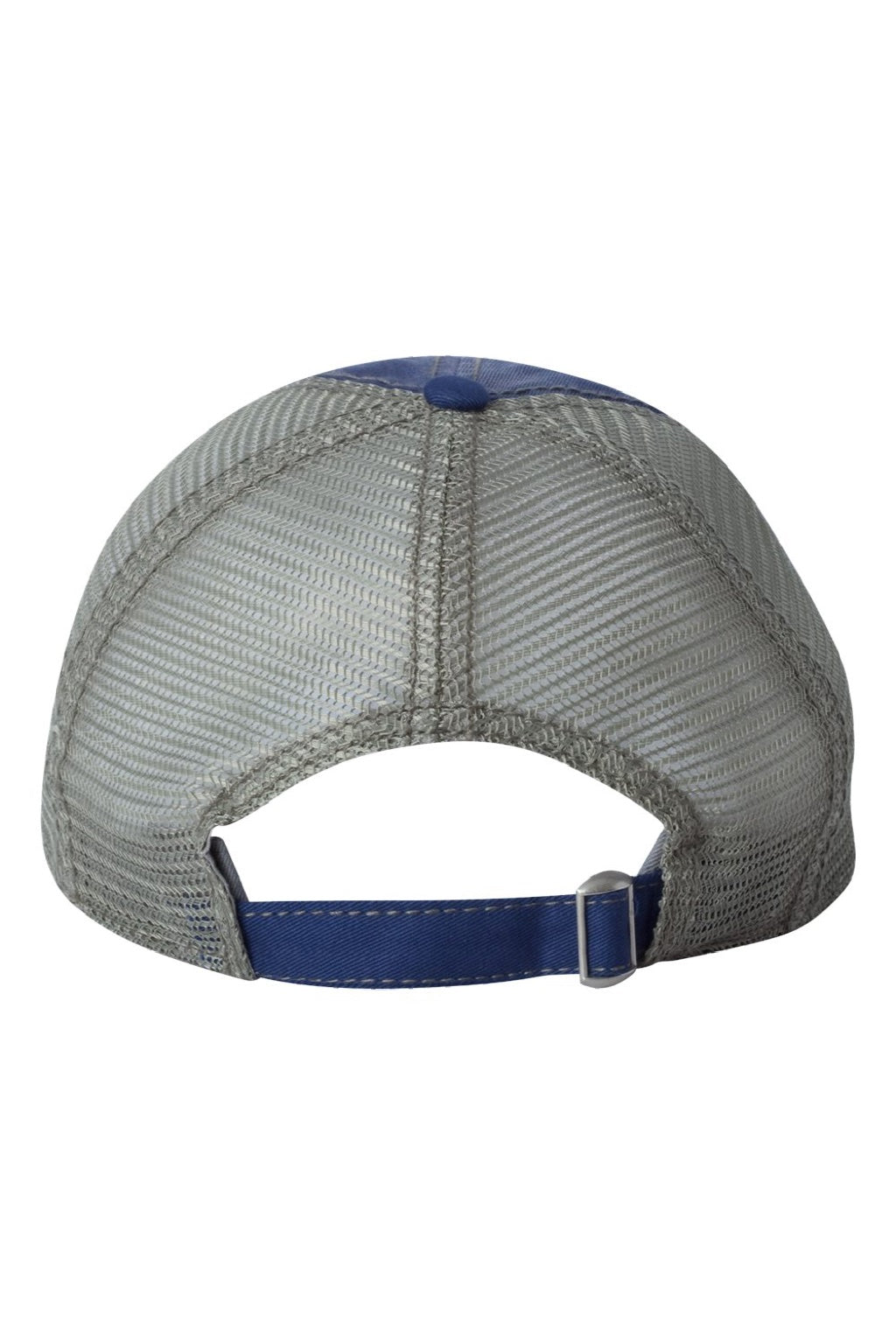 Valucap Hats 3150 Mens Bounty Dirty Washed Mesh Back Adjustable Hat Ocean Blue/Sage Green Flat Back