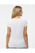 Sublivie 1510 Womens Polyester Sublimation Short Sleeve Crewneck T-Shirt White Model Back