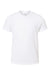 Sublivie 1210 Youth Polyester Sublimation Short Sleeve Crewneck T-Shirt White Flat Front