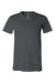 Bella + Canvas BC3005/3005/3655C Mens Jersey Short Sleeve V-Neck T-Shirt Asphalt Grey Flat Front
