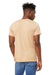 Bella + Canvas BC3413/3413C/3413 Mens Short Sleeve Crewneck T-Shirt Sand Dune Model Back