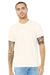 Bella + Canvas BC3413/3413C/3413 Mens Short Sleeve Crewneck T-Shirt Solid Natural Model Front