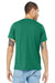 Bella + Canvas BC3413/3413C/3413 Mens Short Sleeve Crewneck T-Shirt Kelly Green Model Back