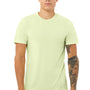 Bella + Canvas Mens Short Sleeve Crewneck T-Shirt - Spring Green