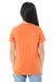 Bella + Canvas 3413Y Youth Short Sleeve Crewneck T-Shirt Orange Model Back