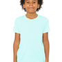 Bella + Canvas Youth Short Sleeve Crewneck T-Shirt - Ice Blue