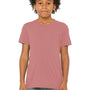 Bella + Canvas Youth Short Sleeve Crewneck T-Shirt - Mauve