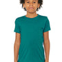 Bella + Canvas Youth Short Sleeve Crewneck T-Shirt - Teal Green