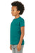 Bella + Canvas 3413Y Youth Short Sleeve Crewneck T-Shirt Teal Green Model 3Q