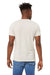 Bella + Canvas BC3415/3415C/3415 Mens Short Sleeve V-Neck T-Shirt Cement Grey Model Back