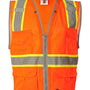 Kishigo Unisex Premium Brilliant Series Heavy Duty Class 2 Vest - Orange