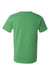 Bella + Canvas 3001U/3001USA Mens USA Made Jersey Short Sleeve Crewneck T-Shirt Leaf Green Flat Back