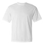 C2 Sport Mens Performance Moisture Wicking Short Sleeve Crewneck T-Shirt - White - NEW