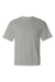C2 Sport 5100 Mens Performance Moisture Wicking Short Sleeve Crewneck T-Shirt Silver Grey Flat Front