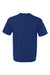Bayside 5040 Mens USA Made Short Sleeve Crewneck T-Shirt Royal Blue Flat Back