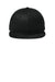 New Era Hats NE400 Mens Adjustable Hat Flag Black Flat Front
