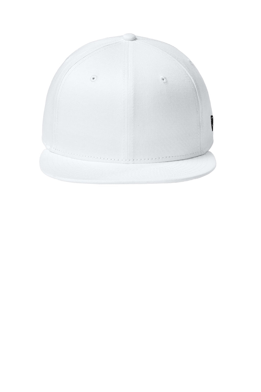 New Era Hats NE400 Mens Adjustable Hat Flag White Flat Front