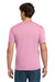Gildan 64000 Mens Softstyle Short Sleeve Crewneck T-Shirt Fan Candy Pink Model Back