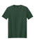 Gildan 64000 Mens Softstyle Short Sleeve Crewneck T-Shirt Fan Dark Green Flat Front