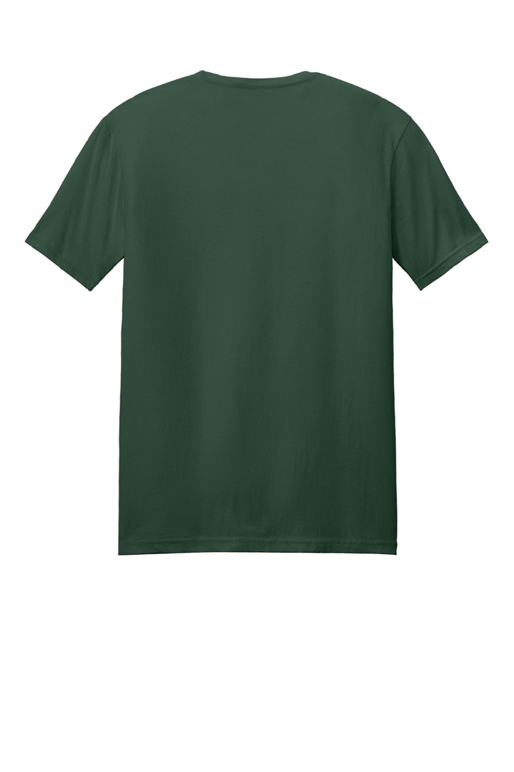 Gildan 64000 Mens Softstyle Short Sleeve Crewneck T-Shirt Fan Dark Green Flat Back