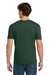 Gildan 64000 Mens Softstyle Short Sleeve Crewneck T-Shirt Fan Dark Green Model Back