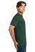 Gildan 64000 Mens Softstyle Short Sleeve Crewneck T-Shirt Fan Dark Green Model Side