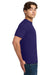 Gildan 64000 Mens Softstyle Short Sleeve Crewneck T-Shirt Fan Dark Purple Model Side