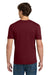 Gildan 64000 Mens Softstyle Short Sleeve Crewneck T-Shirt Garnet Red Model Back