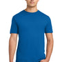 Gildan Mens Softstyle Short Sleeve Crewneck T-Shirt - Neon Blue